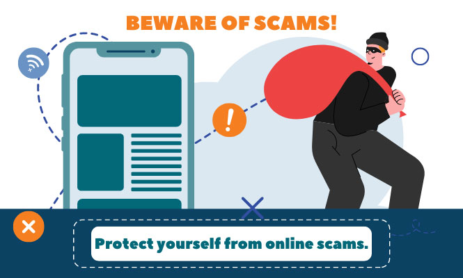 Beware of Scams online